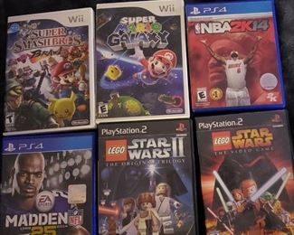 video games, Psp, Playstation, Wii