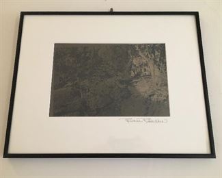 Untitled by Raeanne Rubenstein. Silver gelatin print, 18" x 14" including frame.