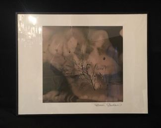 Wildflower by Raeanne Rubenstein. Silver gelatin print, 18" x 14" including frame.