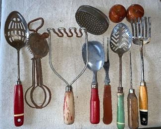All of these vintage kitchen utensils only $25!