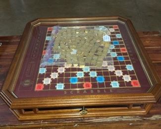 Franklin Mint collectors edition Scrabble game