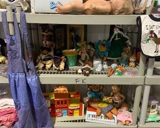 Vintage toys and dolls