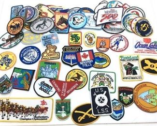 LARGE COLLECTION OF PATCHES