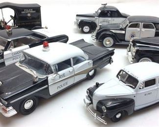 AKRO DIECAST POLICE CAR MODELS/ASSORTED