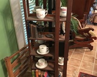American (Ohio) antique rotating bookcase (tall)