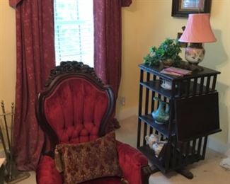 Reproduction Victorian parlor Chairs.   Made By: American Furniture Galleries in Birmingham, AL