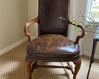 Leather chair