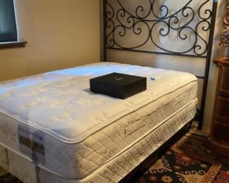 iron bed frame