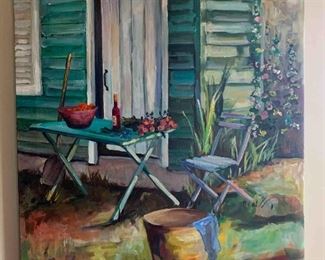 original Priscilla Fossek painting