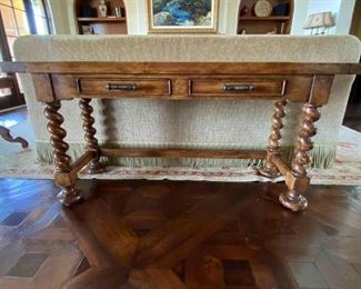 console table by Bausman--SOLD