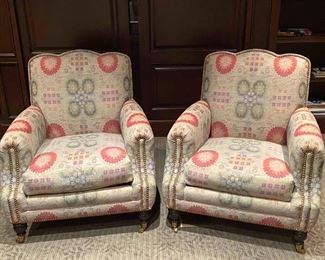 pair of lounge chairs, A. Rudin