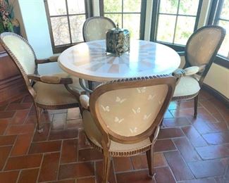 Dining Table and Chairs (5)