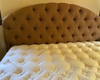 Tufted upholstered QUEEN headboard