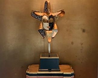Venetian Mask on Stand
