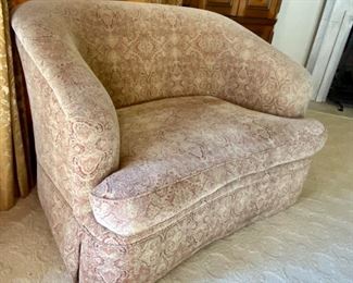 Oversize chair by A. Rudin (one of 2)