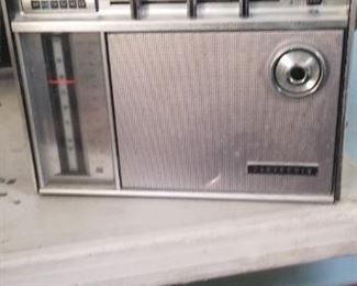 vintage Panasonic radio
