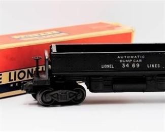 Lionel Train 3469X Automatic Dump Car in Original Box