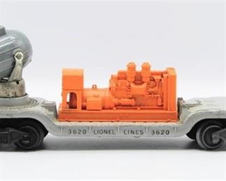 Lionel Train No. 3620 Rotating Searchlight Car