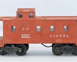 Lionel Train No. 6357 Southern Pacific Caboose