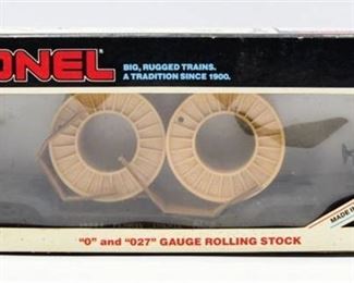 Lionel Train No. 6-16324 Pennsylvania Depressed Flatcar with Cable Reels in Original Box