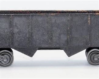 Union Pacific Flat Car and Lionel Freight Car