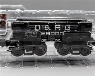 (2) In Box Industrial Rail Line-ORE Cars By ATLAS 106102-2 #169 AND 106101-1 #29000