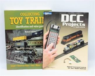 2 Train Books - Collecting Toy Trains Identification and Value Guide and DCC Projects & Applications