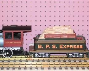 Bachmann Bass Pro Express G Scale Locomotive with Tender