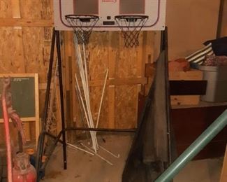 Double sided basketball game