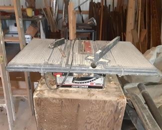 Large table saw