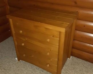 Pine dresser chest of drawers