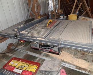 Large table saw