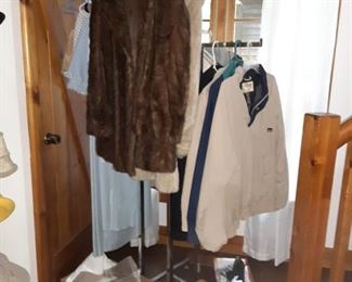 Women's fur coats and Jackets size large
