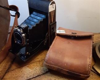 Art Deco Argus folding camera