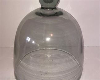 Hand Blown Glass Bell Dome