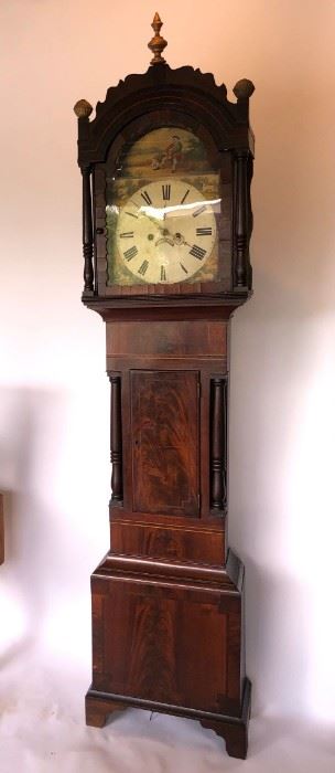 Period Federal Grandfathers Clock