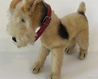 Steiff Terrier Dog Stuffed Animal 