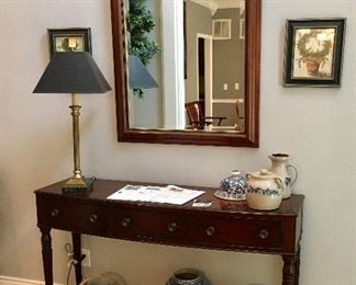 Baker Furniture Foyer/Sofa Table.