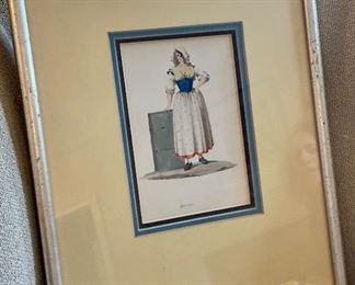 Item 44:  (3) Watercolor, Signed - 11.25" x 13.75":  $95 each