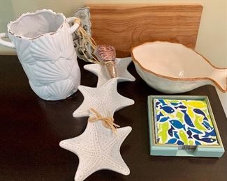 Item 174:  Lot of Assorted Sea Life Appetizer Items:   $30