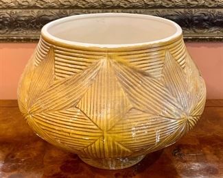 Item 68:  Haeger Planter - 9" x 10"- some paint loss: $22