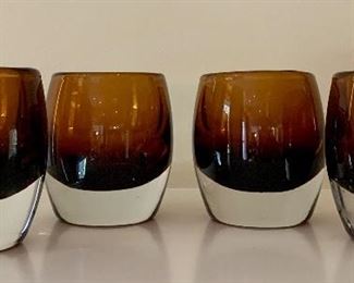 Item 185:  Amber Glasses:  $18