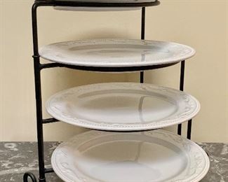 Item 190:  (4) Tiered Appetizer or Dessert Stand:  $28