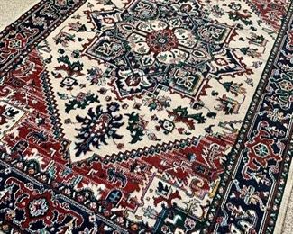 Item 61:  100% Wool Pile Rug - 47" x 72":  $250