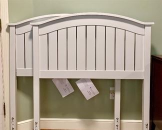 Item 114:  (2) Twin Headboards- new: $175 for pair