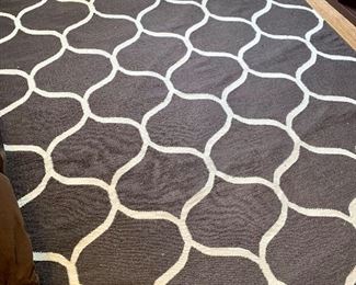 Item 124:  Rug - 68" x 94":  $40