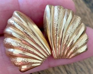 Item 155:  14K Earrings:  $175