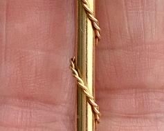 Item 159:  Vintage 14K Stick Pin with Opals:  $250