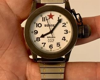 Lot 6:  Gruen Soviet Men's Watch: $50