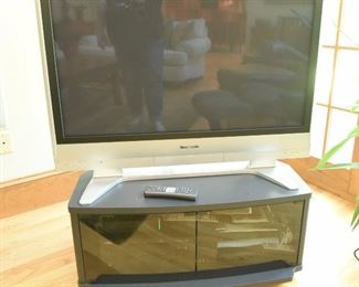 Panasonic HD Plasma TV   $50
September 2006, model TH-42PX60U
TV Stand $45